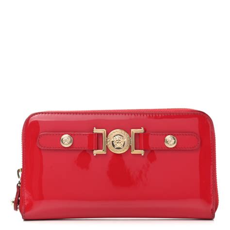 versace red wallet women's|Versace palazzo wallet.